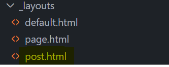 layout folder